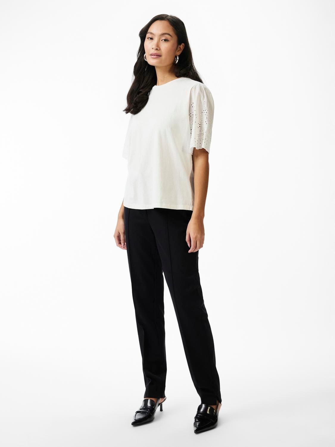 YASLEX T-Shirt - Star White - VERO MODA & VILA Bergvik